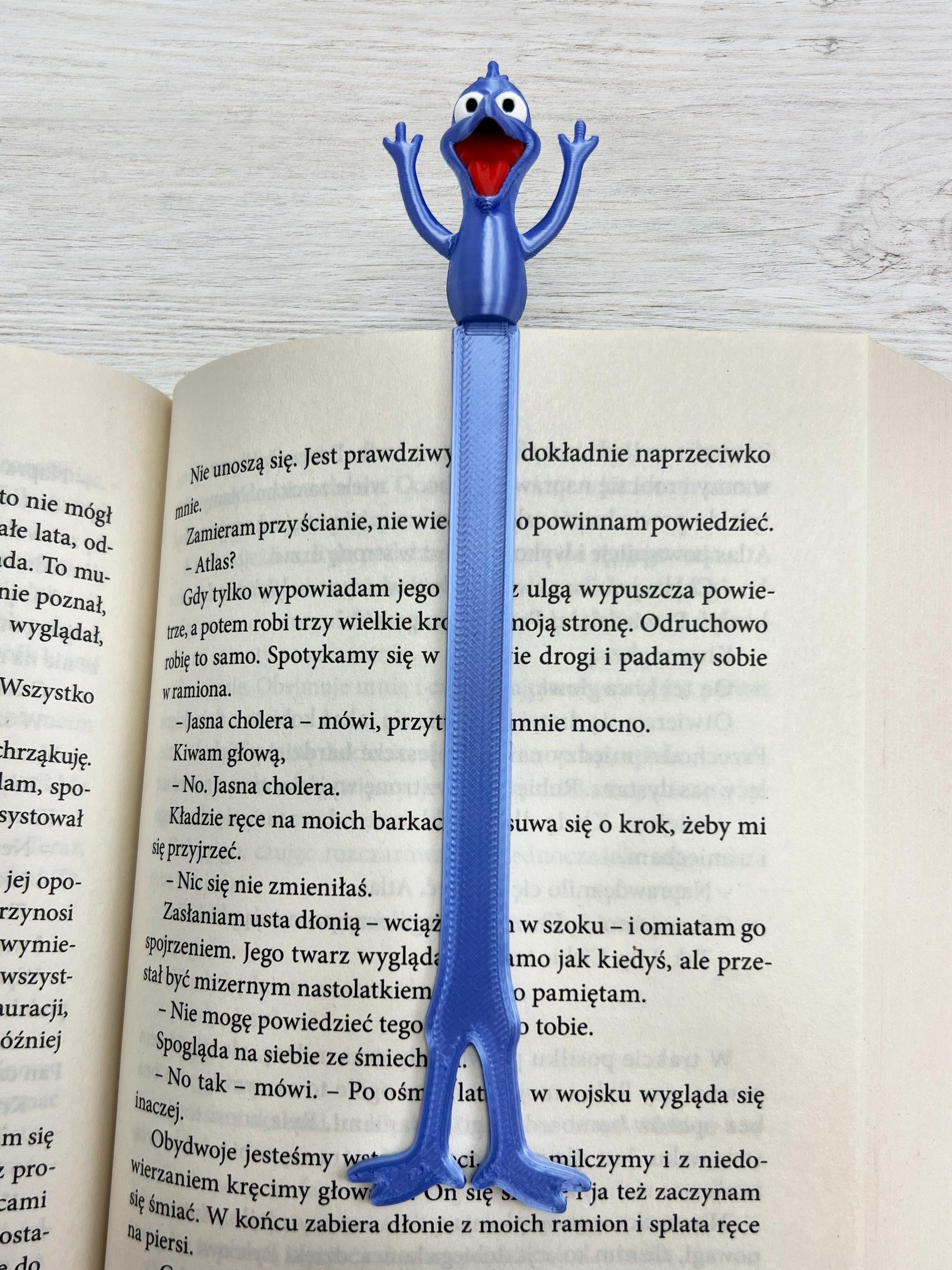 Witzig 3D-gedruckt Lesezeichen – Niedlich Character Book Mark Clip Geschenk für Readers, Kids, Students, Book Lovers, Einzigartig
