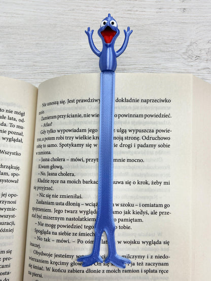 Witzig 3D-gedruckt Lesezeichen – Niedlich Character Book Mark Clip Geschenk für Readers, Kids, Students, Book Lovers, Einzigartig