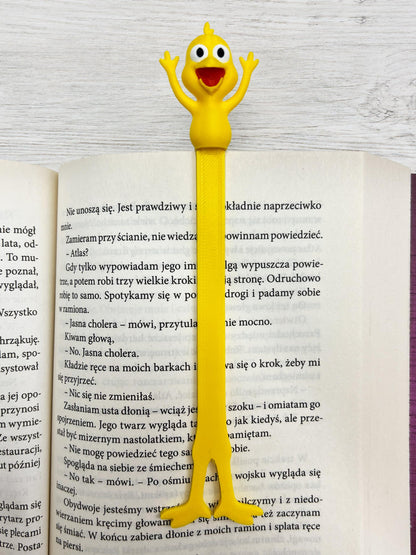 Witzig 3D-gedruckt Lesezeichen – Niedlich Character Book Mark Clip Geschenk für Readers, Kids, Students, Book Lovers, Einzigartig