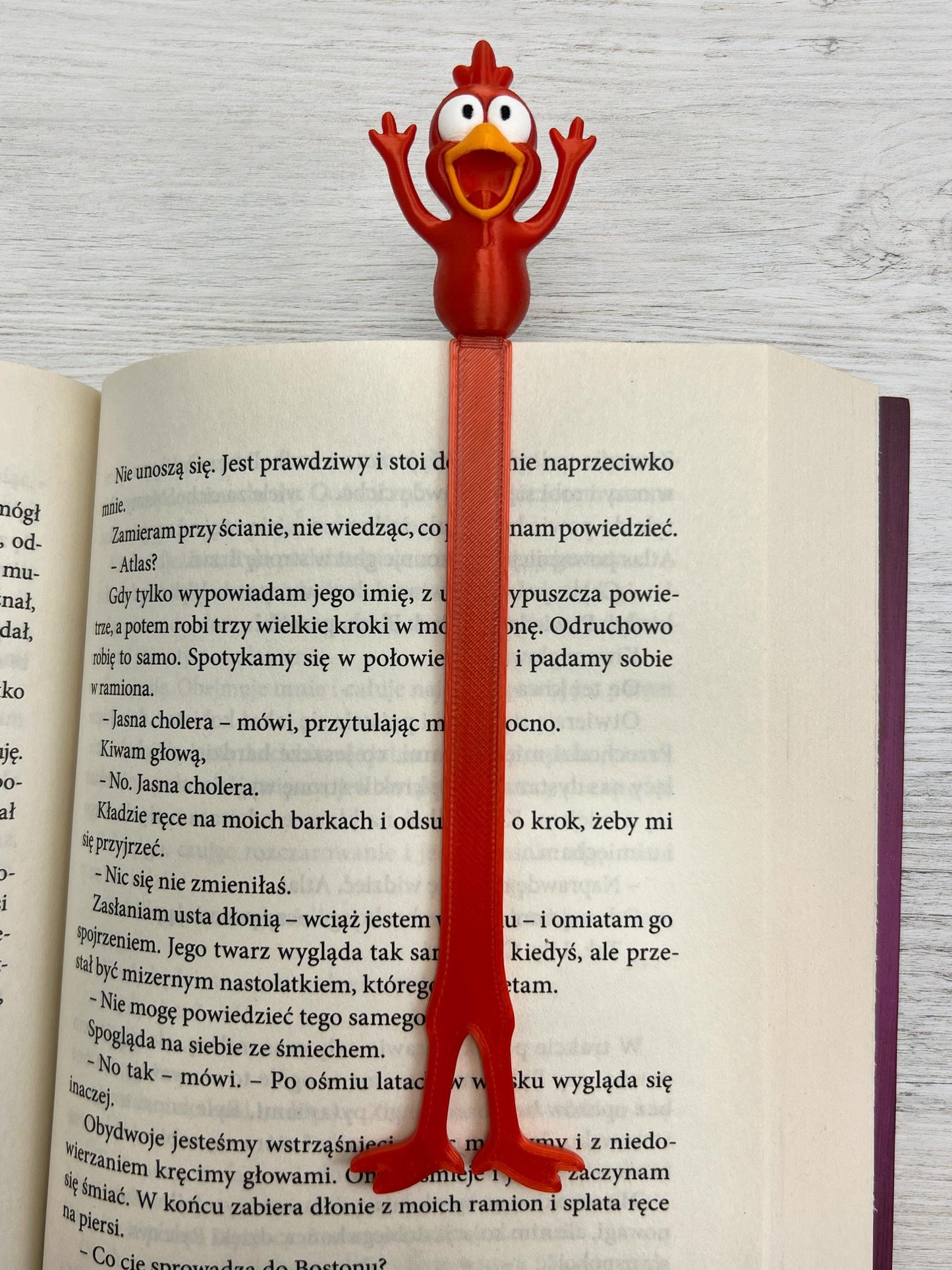 Witzig 3D-gedruckt Lesezeichen – Niedlich Character Book Mark Clip Geschenk für Readers, Kids, Students, Book Lovers, Einzigartig