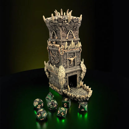 Orc Dice Tower Hand Painted