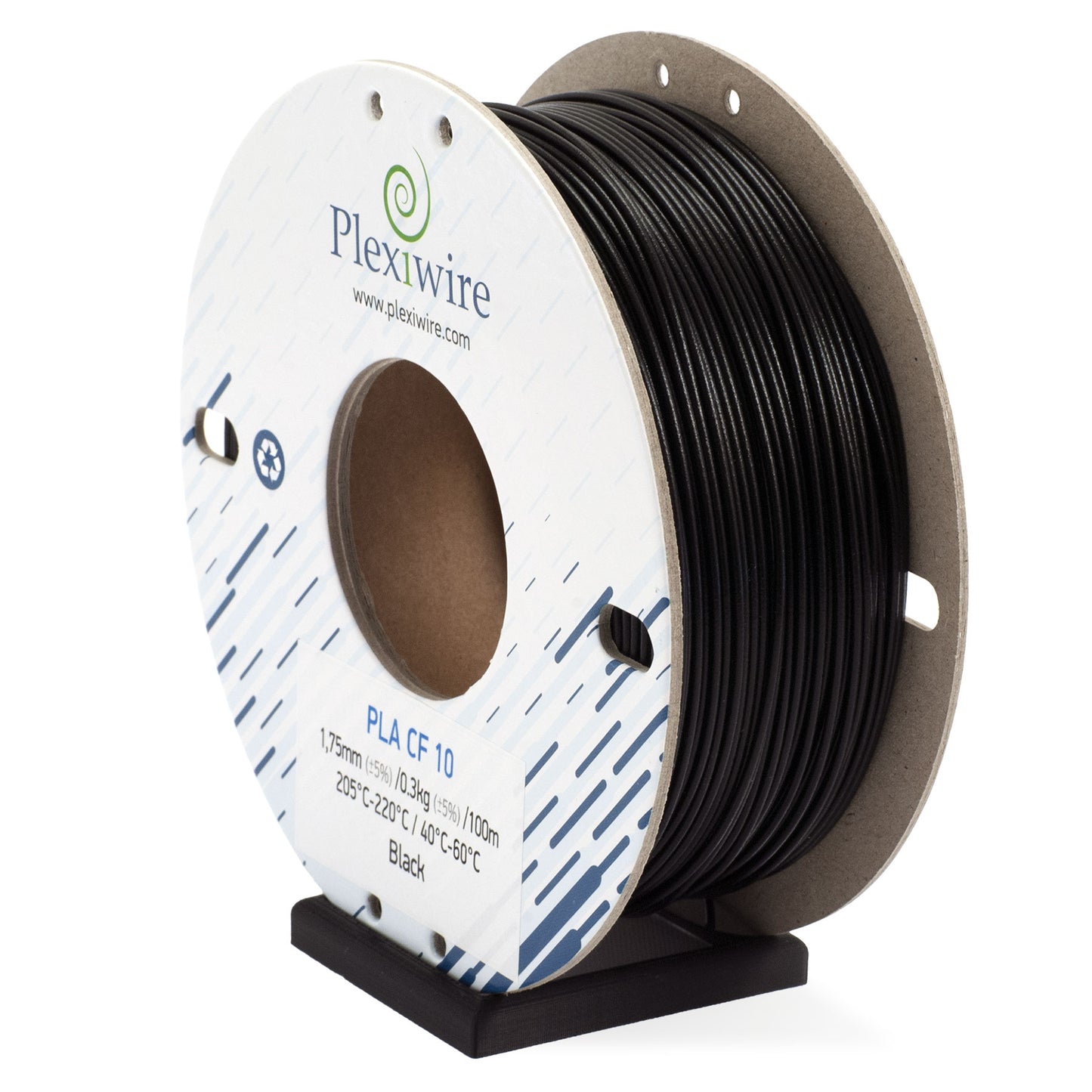 PLA CF10 Black 1,75mm 300g/100m