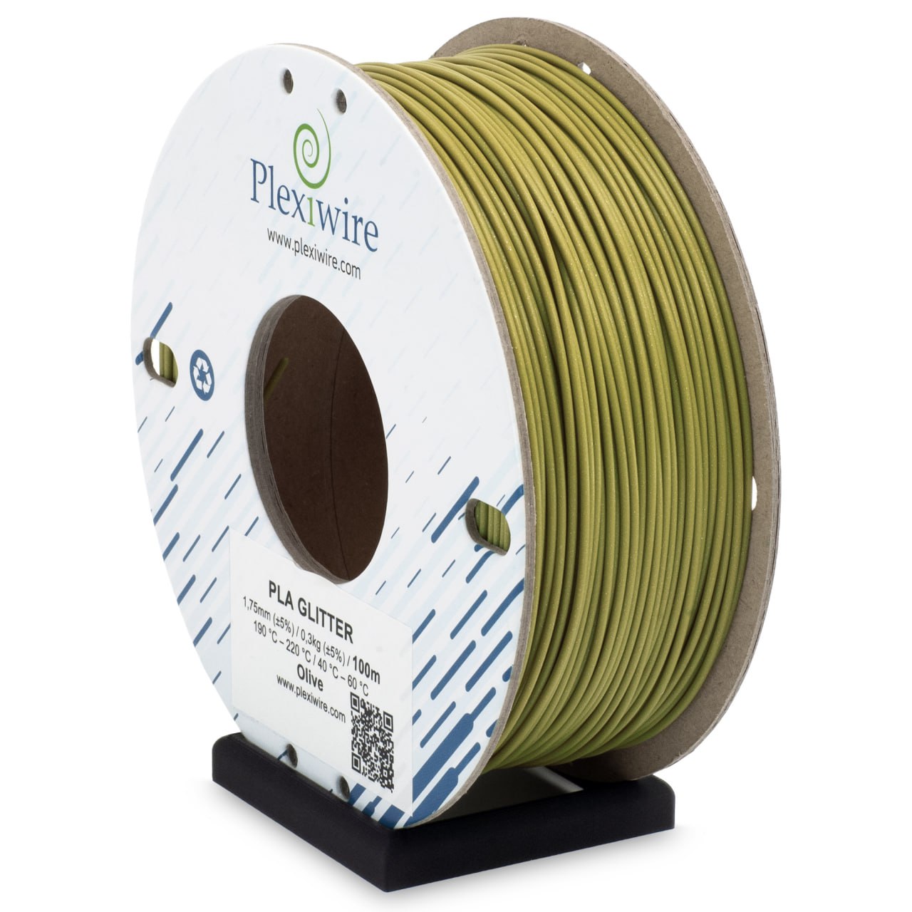 PLA Glitter Olive 1,75mm 300g/100m