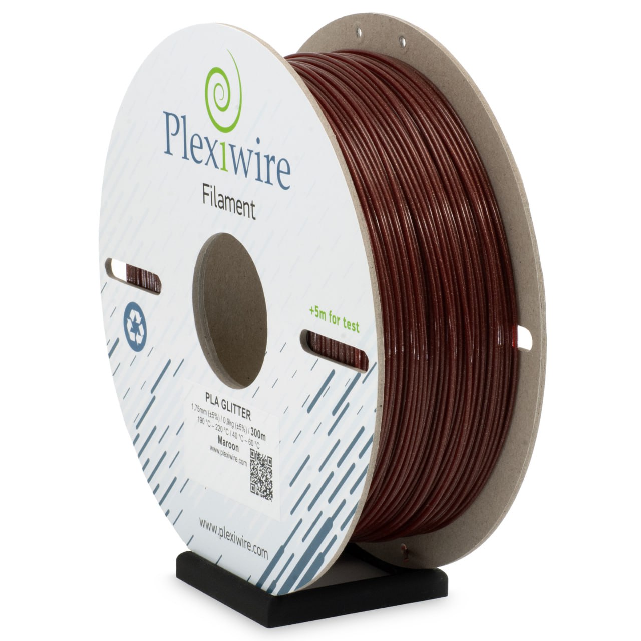 PLA Glitter Maroon 1,75mm 1,2kg/400m