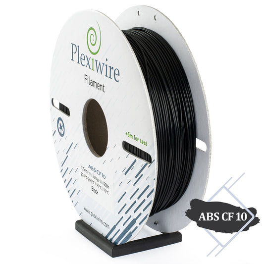 ABS CF10 Black 1,75mm 500g/200m