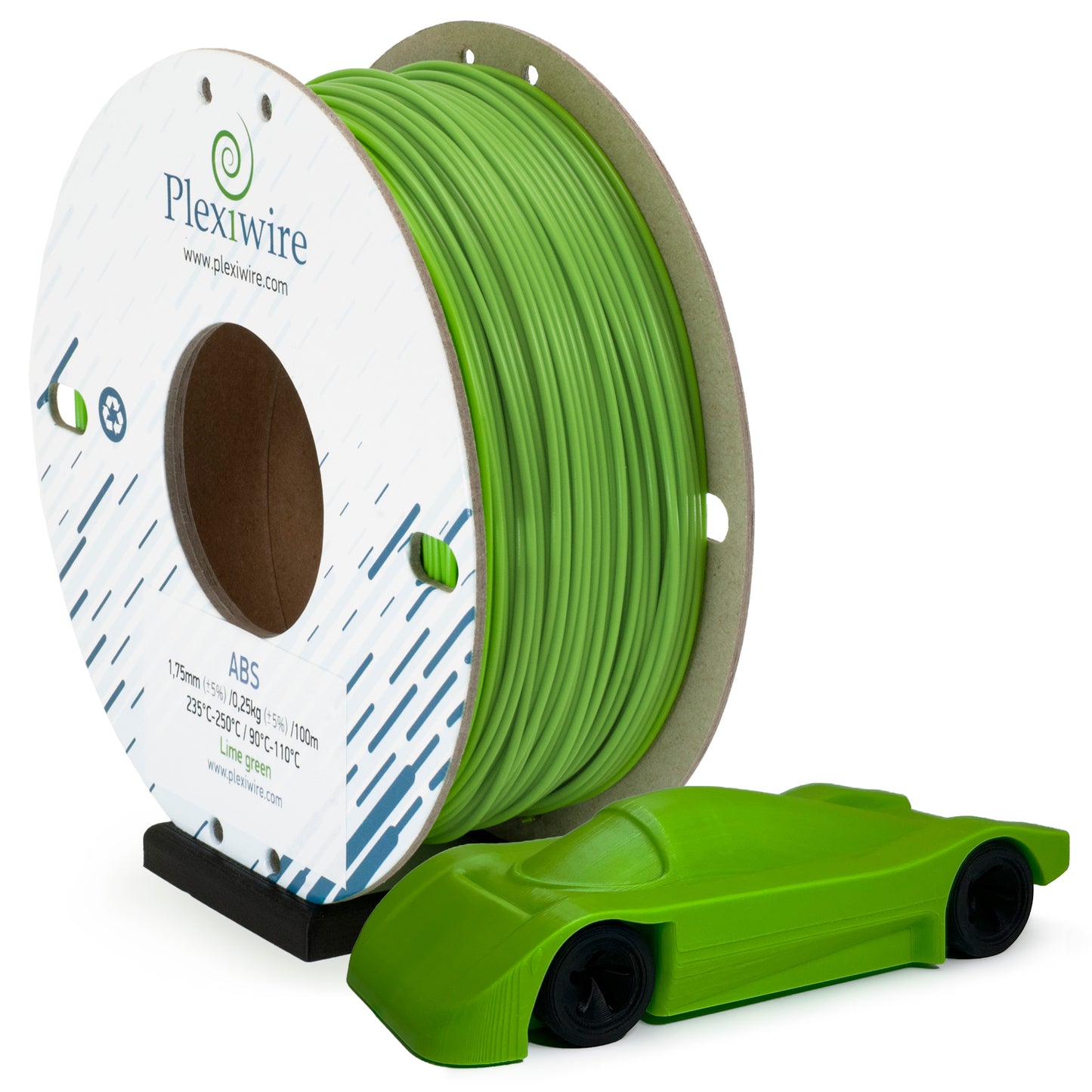 ABS Lime Green 1,75mm 250g/100m