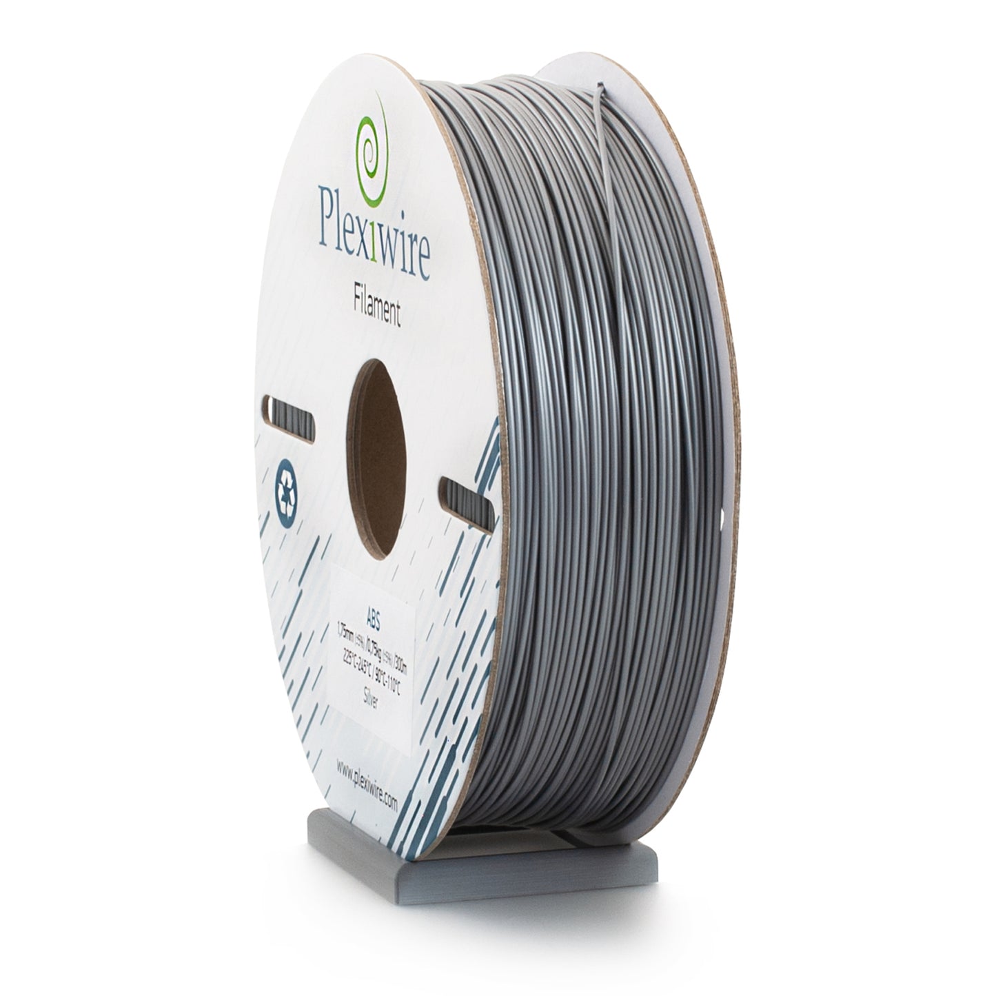 ABS Silver 1,75mm 750g/300m