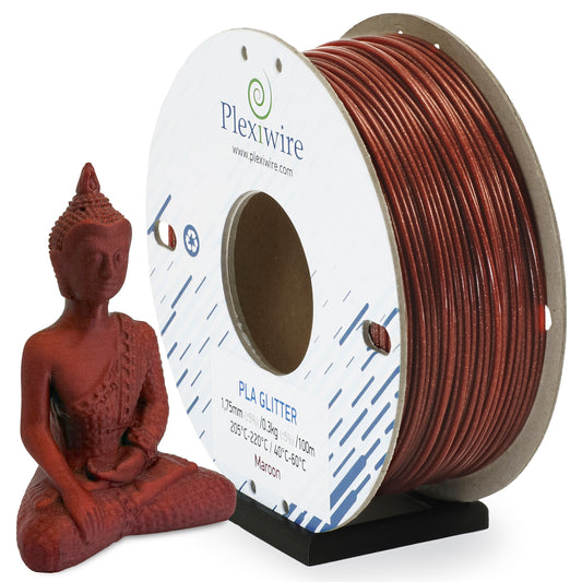PLA Glitter Maroon 1,75mm 300g/100m