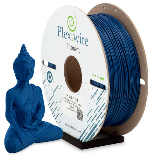 PLA Glitter Blue 1,75mm 1,2kg/400m