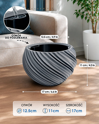 AQUA VENUS – Decorative Self-Watering Planter for Indoor Plants M / L