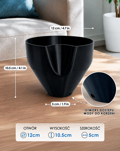 AQUA VENUS – Decorative Self-Watering Planter for Indoor Plants M / L