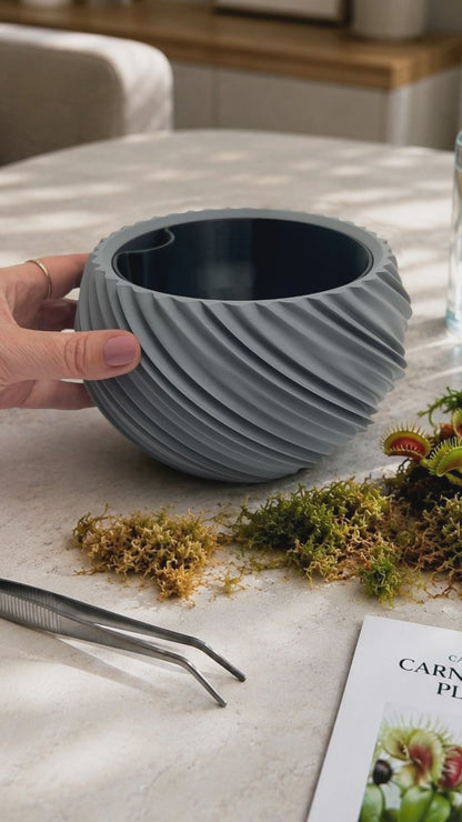 AQUA VENUS – Decorative Self-Watering Planter for Indoor Plants M / L