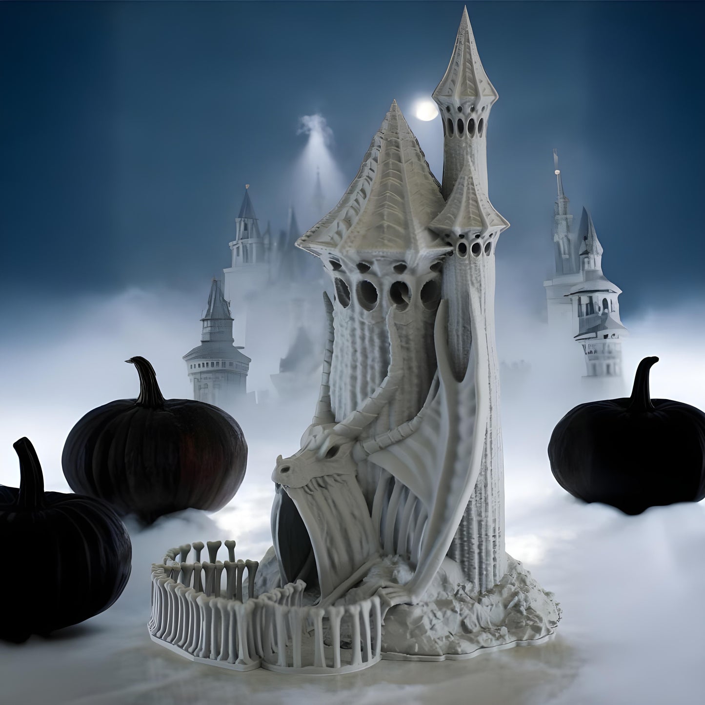 Skeletal Dice Tower