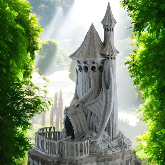 Skeletal Dice Tower