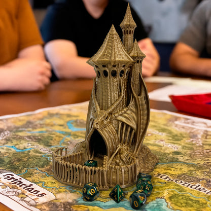 Skeletal Dice Tower
