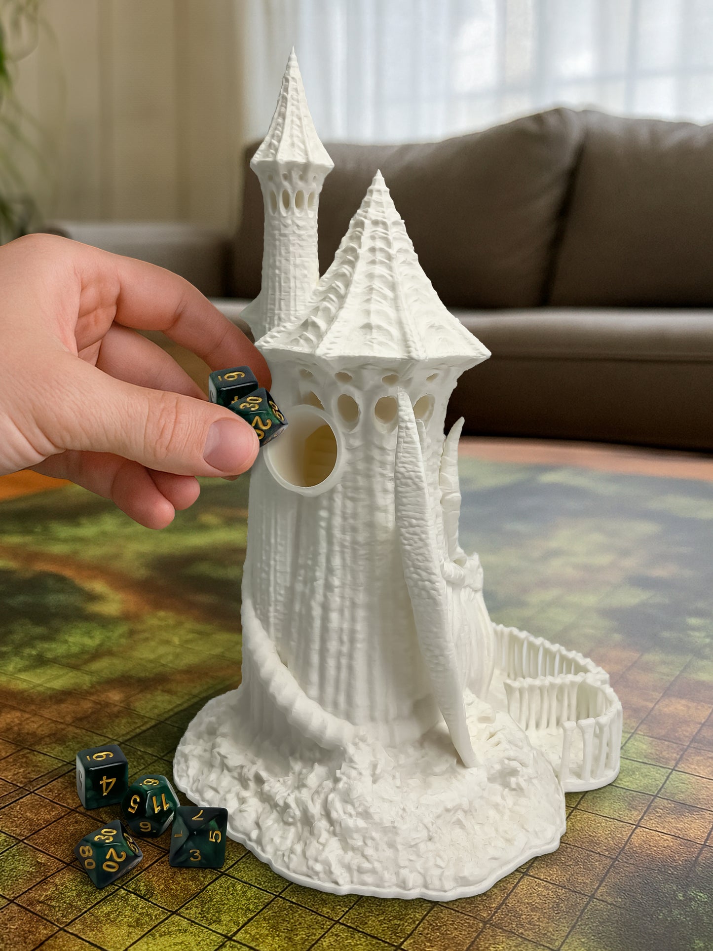 Skeletal Dice Tower
