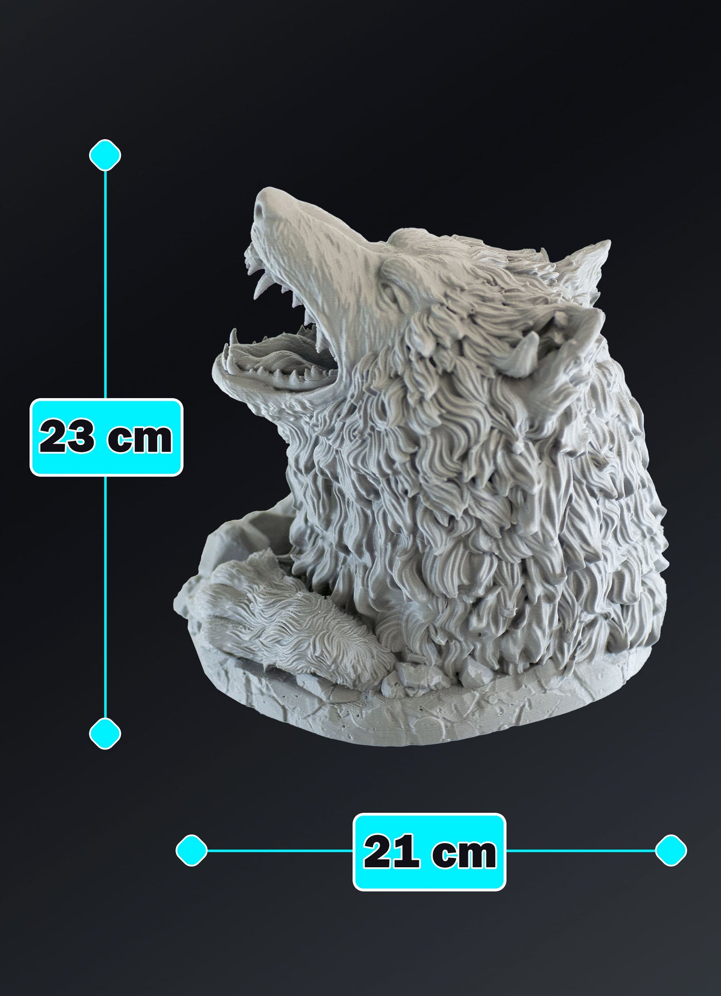 Wolf Dice Tower
