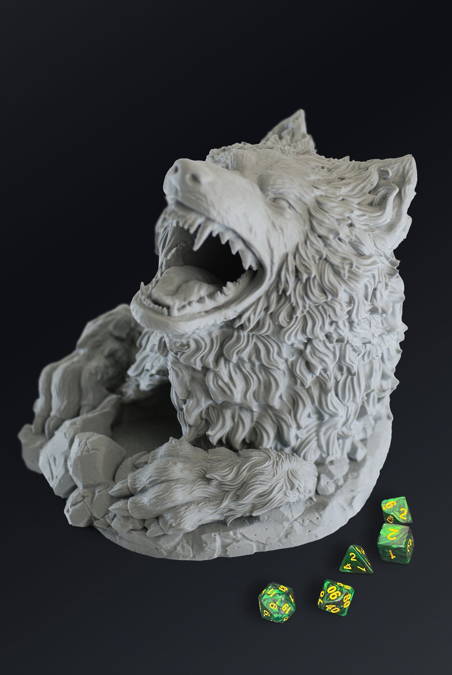 Wolf Dice Tower