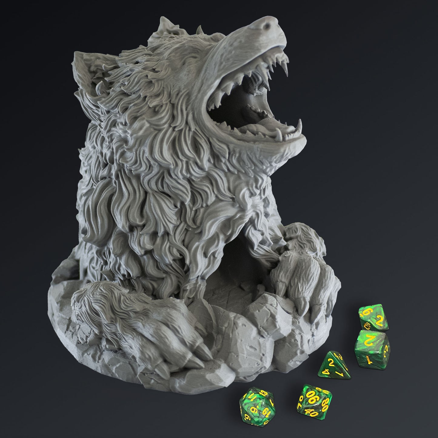 Wolf Dice Tower